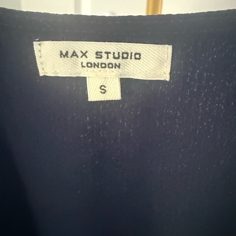 Max Studio Deep Blue Maxi Dress size S - Picture 2 of 6